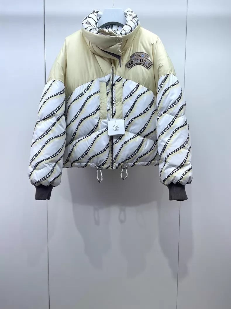 Hermes reversible down jacket