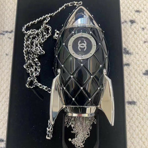 Chanel Limited Edition Rocket Ship Evening Minaudière (Fall/Winter 2017 Runway)
