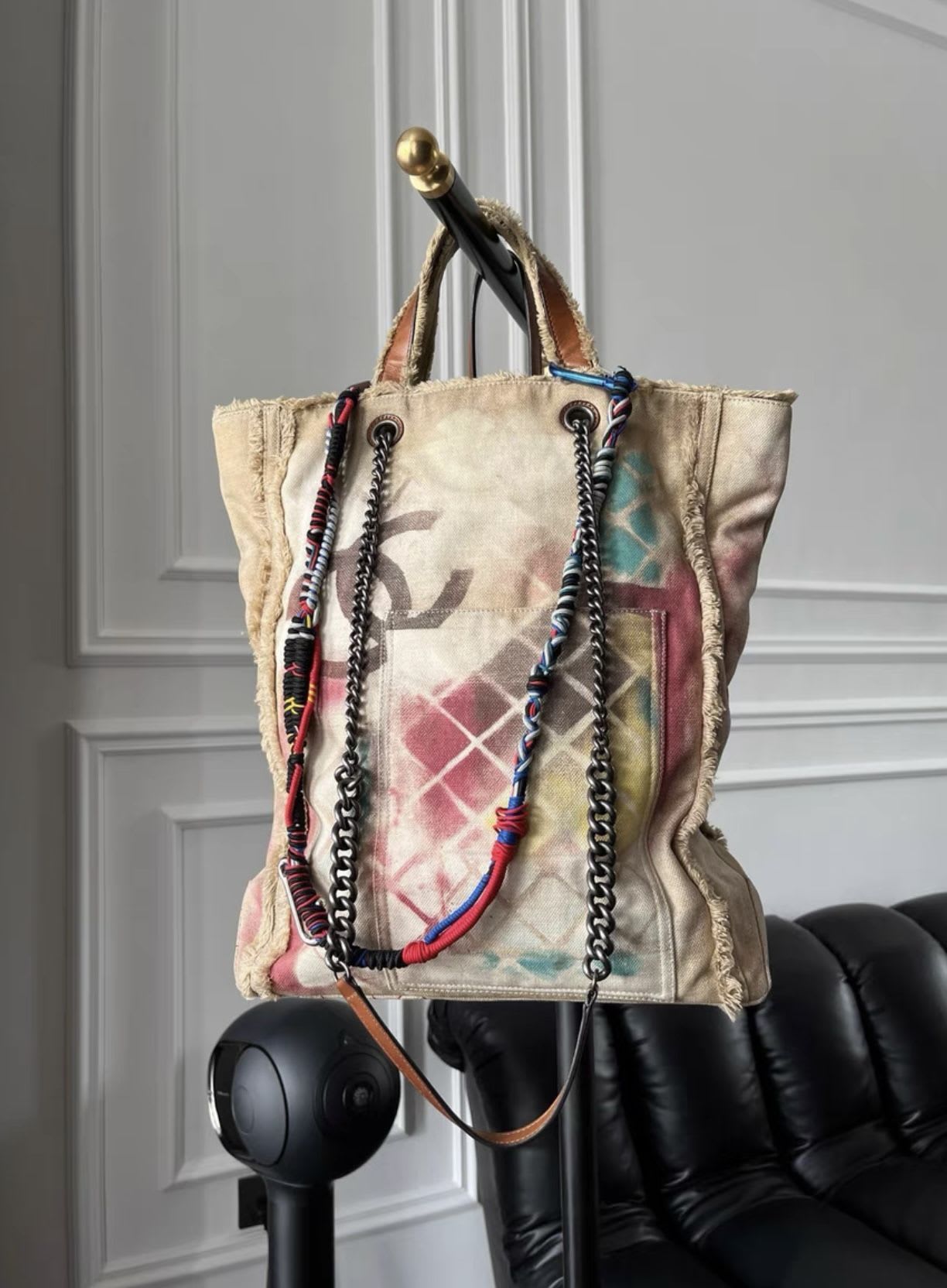 CHANEL Vintage Chanel graffiti tote bag - One size Tote Bag - Used fashion item from Top Quality Luxury Designers Bag