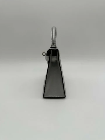 Hermès Kelly 20 Argent Chèvre PHW K 2025
