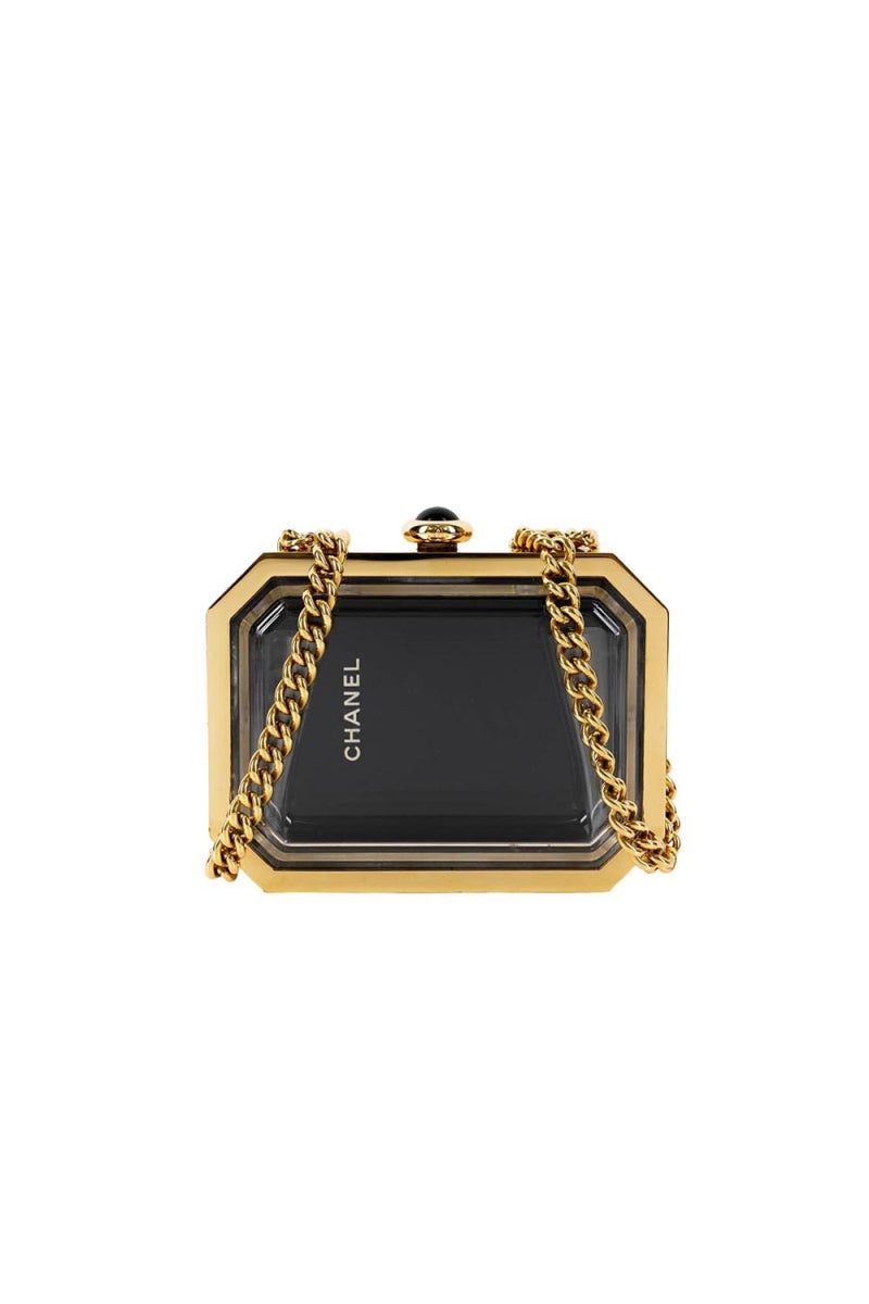 Chanel Premiere Minaudiere Clutch Bag in Plexiglass