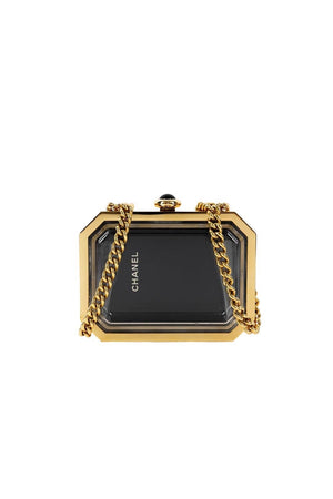 Chanel Premiere Minaudiere Clutch Bag in Plexiglass