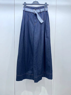 Dior wide-leg denim pants