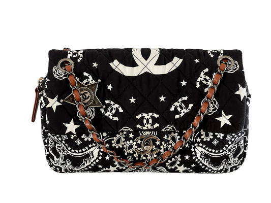 Chanel Paris–Dallas Bandana Double Chain Flap Bag