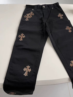 Chrome Hearts Limited Edition Black Cargo Pants