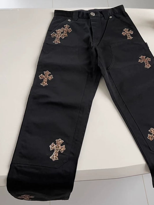 Chrome Hearts Limited Edition Black Cargo Pants
