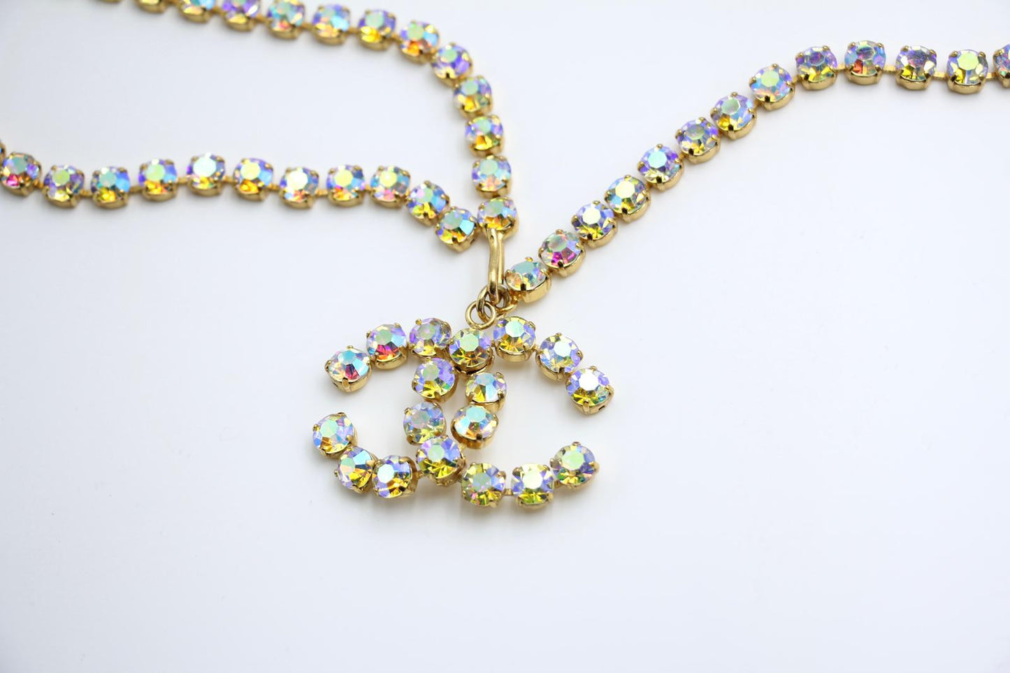 Chanel Vintage 95A Rhinestone Barbie Waist Chain