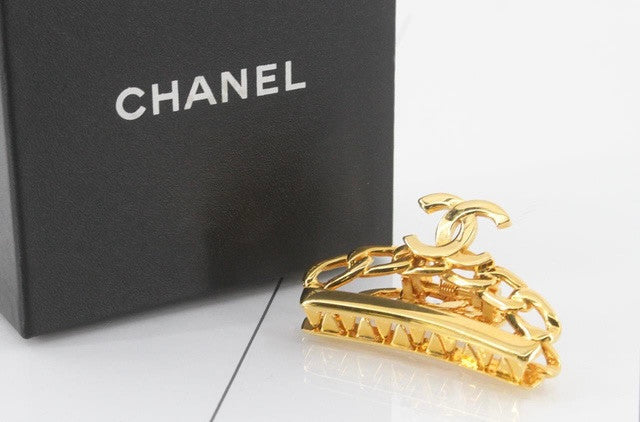 CHANEL Chanel Vintage 98 Cc Logo Plated Hair Clip - Onesize Accessories - Used fashion item from Top Quality Luxury Designers Bag