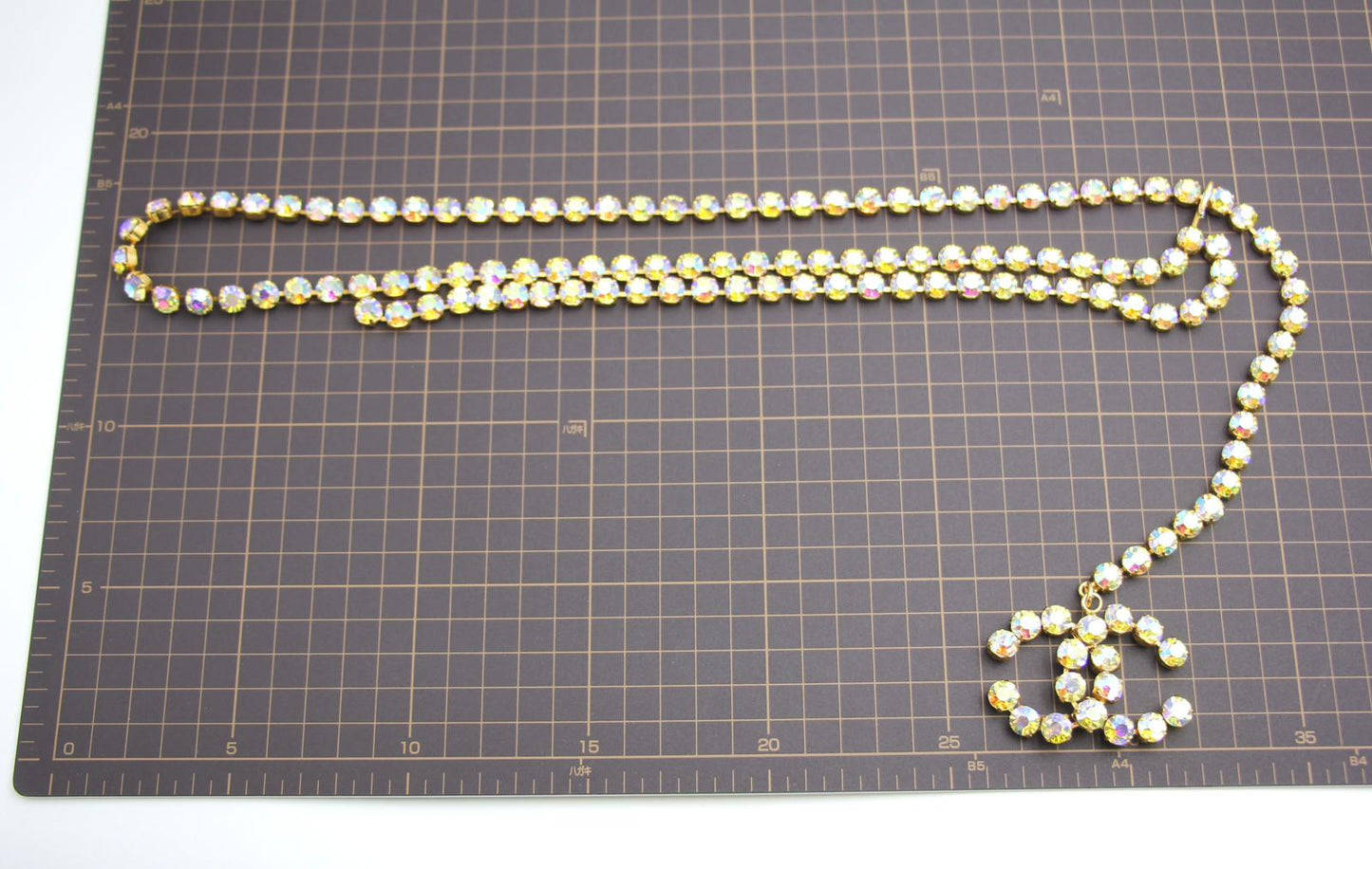 Chanel Vintage 95A Rhinestone Barbie Waist Chain