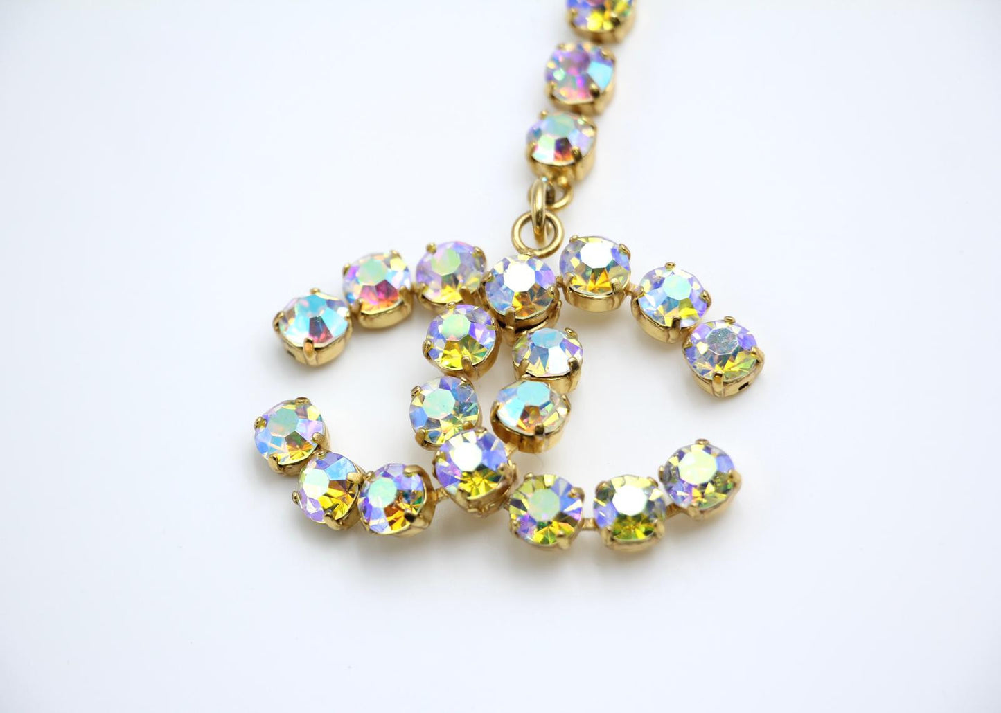 Chanel Vintage 95A Rhinestone Barbie Waist Chain