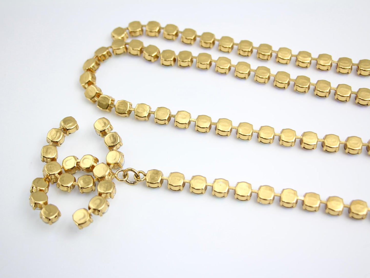 Chanel Vintage 95A Rhinestone Barbie Waist Chain