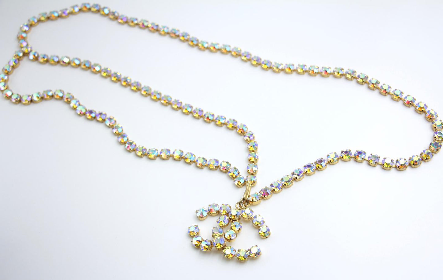 Chanel Vintage 95A Rhinestone Barbie Waist Chain