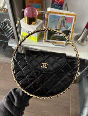 Chanel23k patent leather hula hoop latest model Brand new and unused