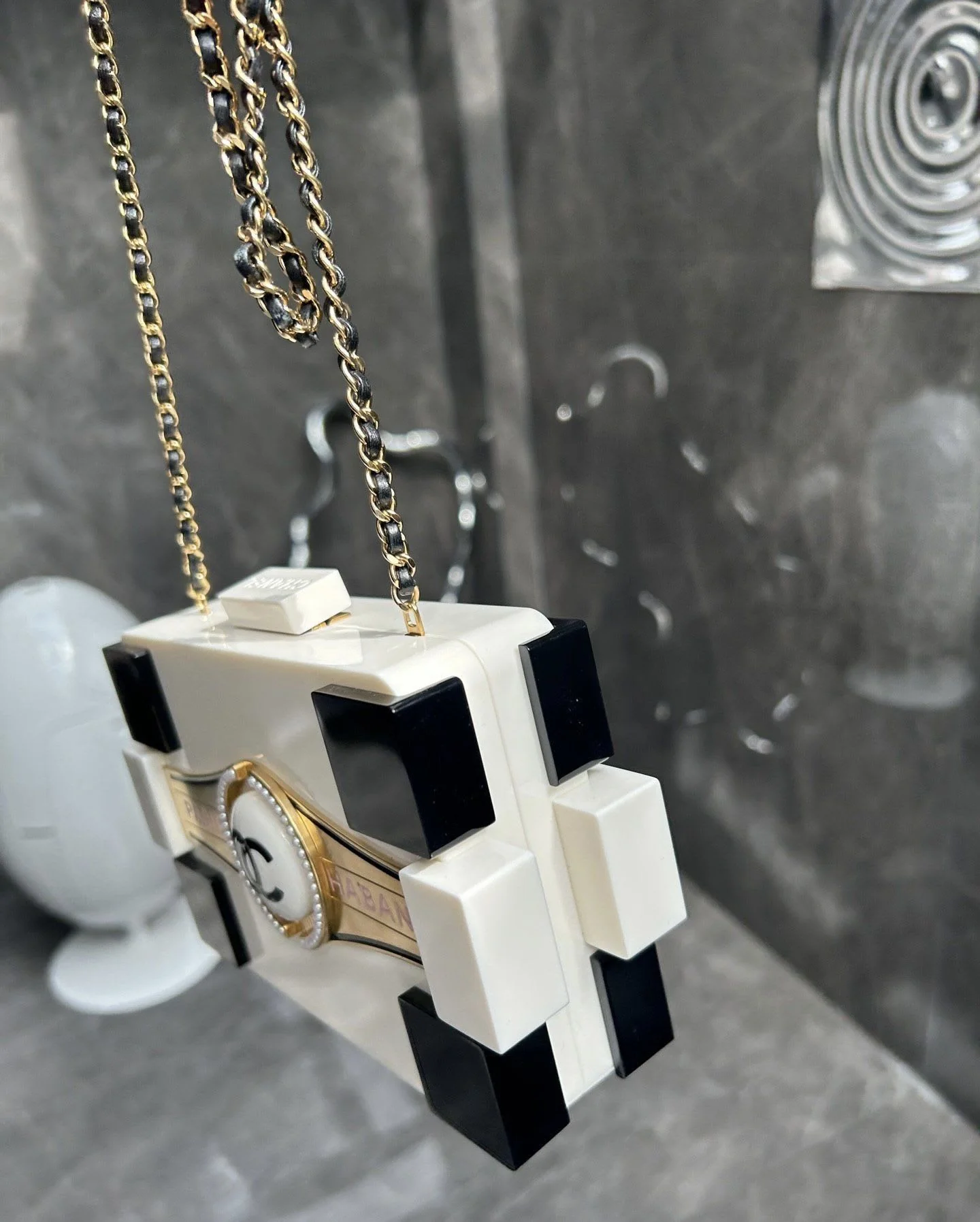 Chanel Havana by Night Paris-Habana Plexiglass Boy Brick Lego Bag