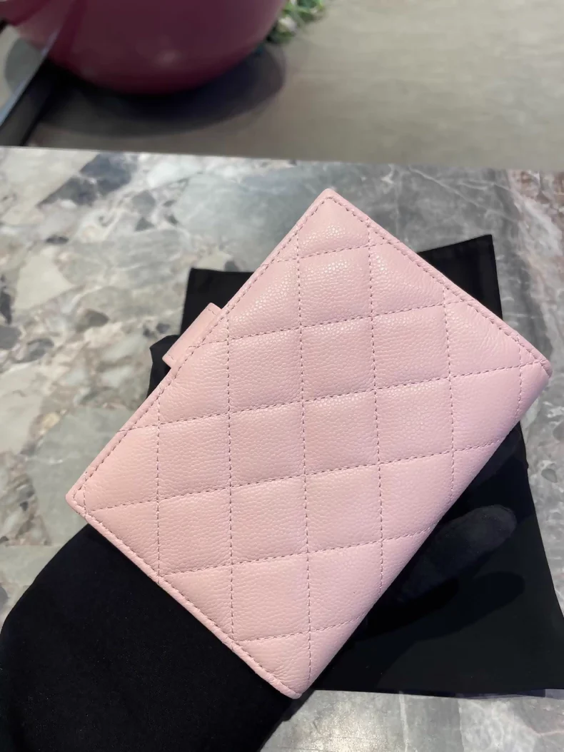 Chanel 25S Pink Passport Holder
