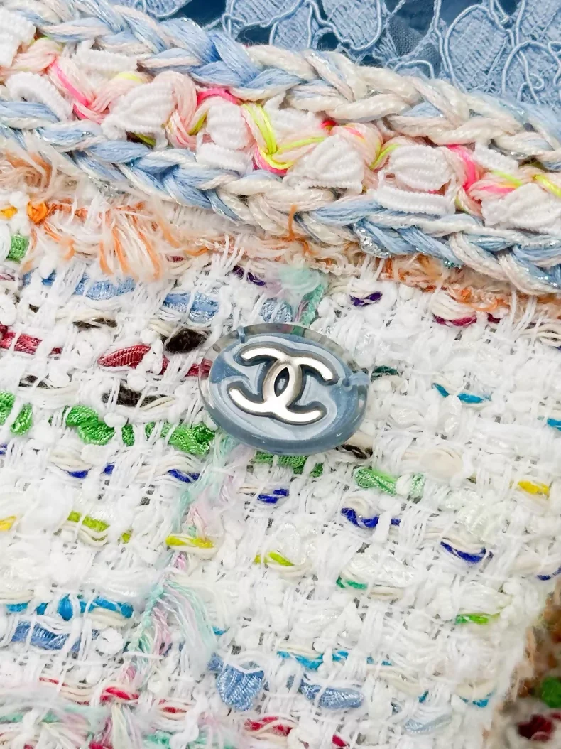 Chanel 19C Colourful tweed Jacket and Dress set