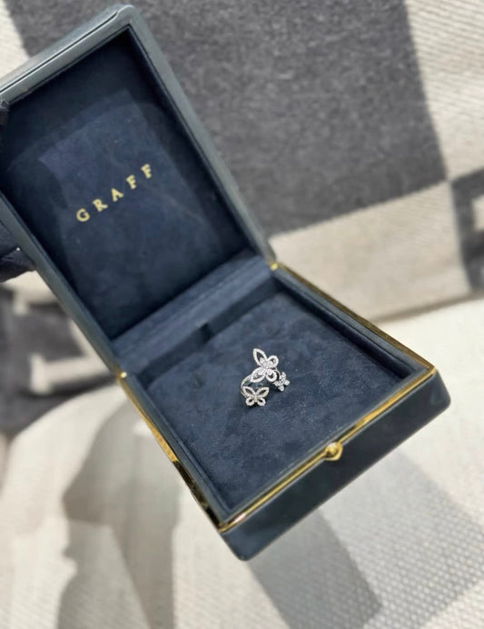 GRAFF Graff three butterfly ring size 52 - 52 High Jewellery - Secondhand luxury from Top Quality Luxury Designers Bag