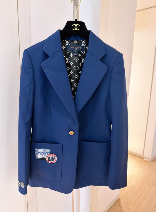 LOUIS VUITTON Louis Vuitton Box Embroidered Suit - 36 Jacket - Vintage fashion from Top Quality Luxury Designers Bag
