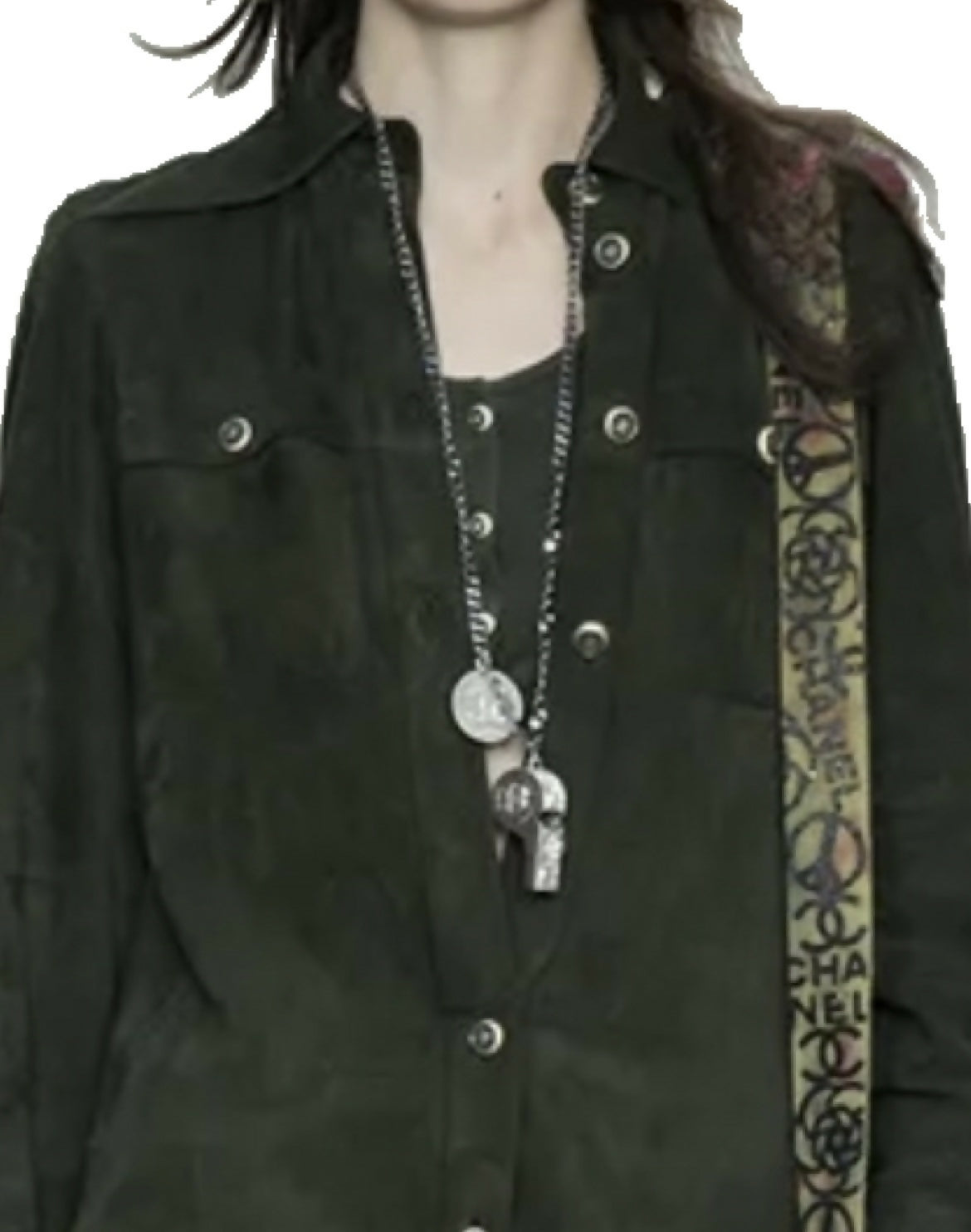 Chanel whistle necklace