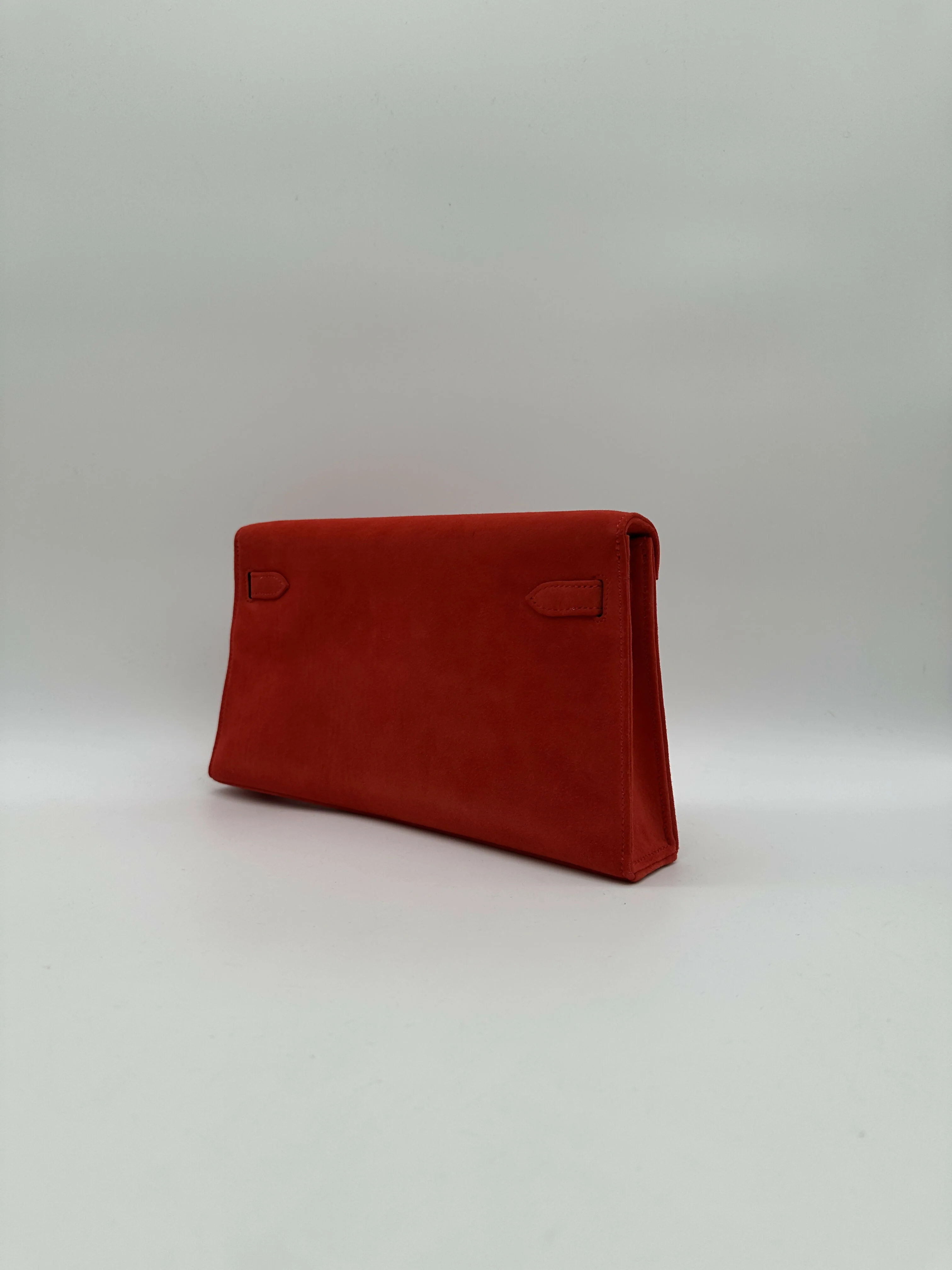 Hermès Kelly Elan Doblis Capucine Suede PHW W 2025