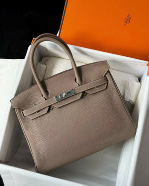 Hermès Birkin 30 Étoupe Togo with Palladium Hardware