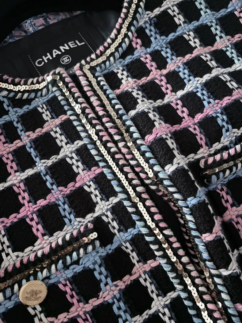 Chanel 22s Collorful tweed Jacket