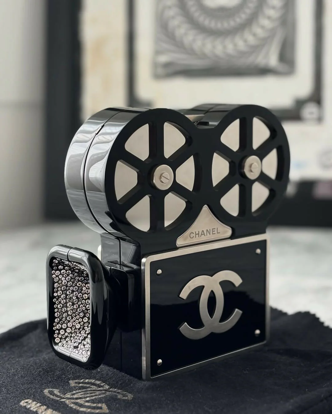Chanel Film Projector Minaudière, Métiers d’Art “Paris in Rome” 2016 collection