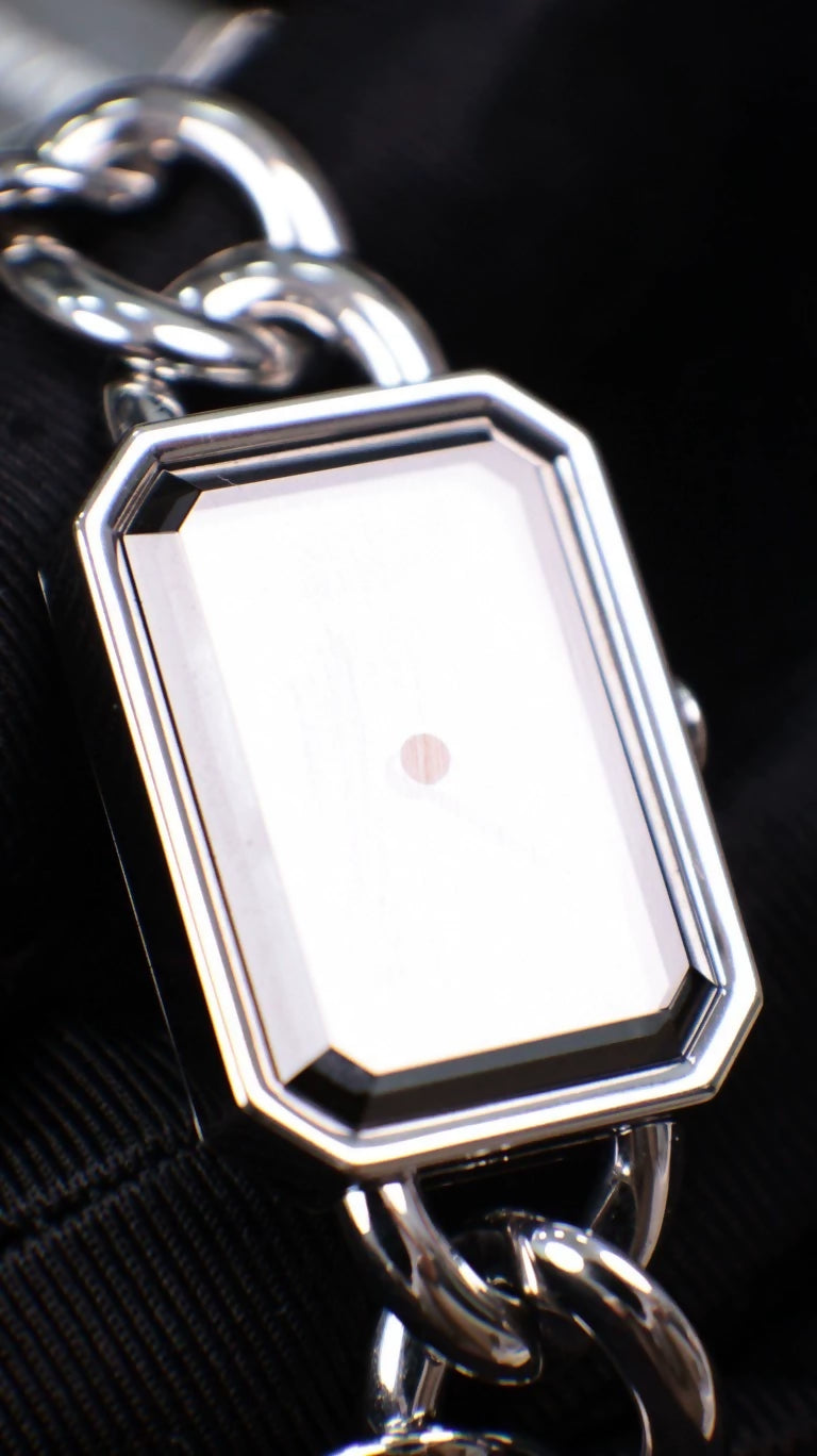 Chanel Premiere H3280 Black Silver Watch