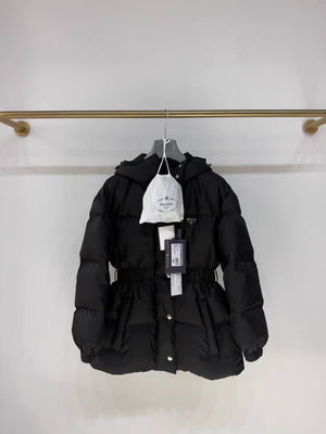 Prada Fall/Winter 2025 black Nylon Down Jacket