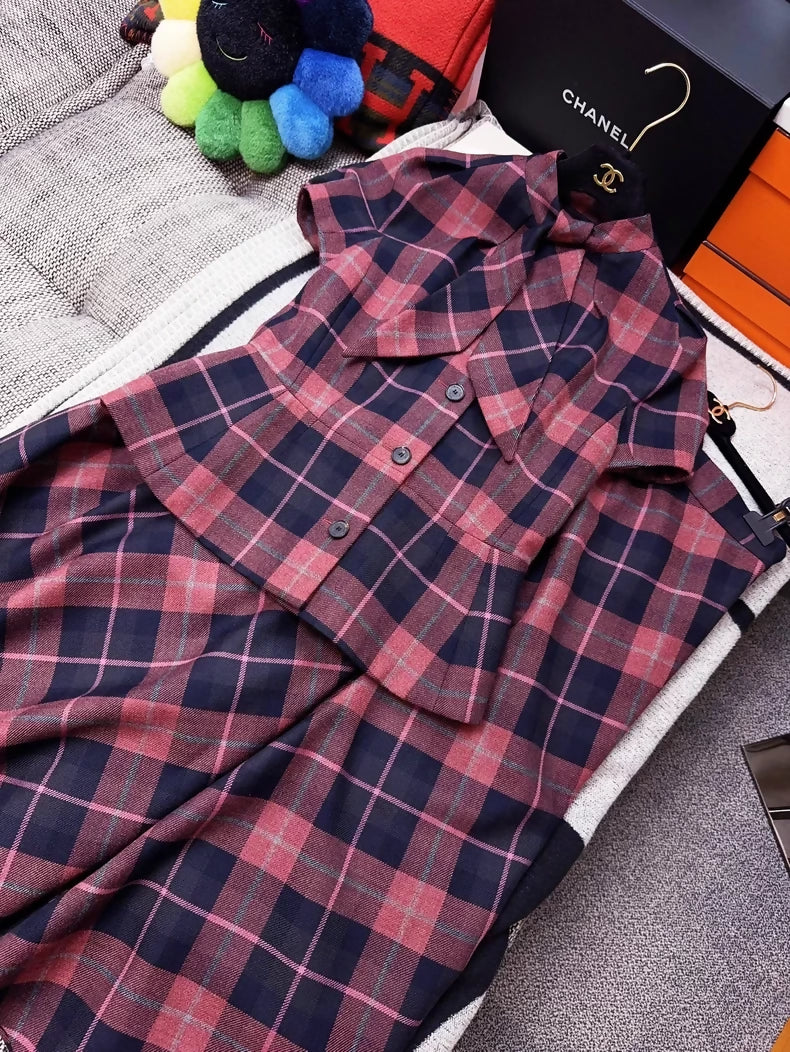 Dior 25S Plaid Wool shirt
