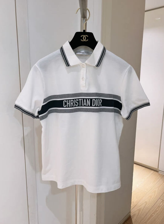 DIOR Polo shirt Dior 22 - Large Top - Vintage fashion from Top Quality Luxury Designers Bag