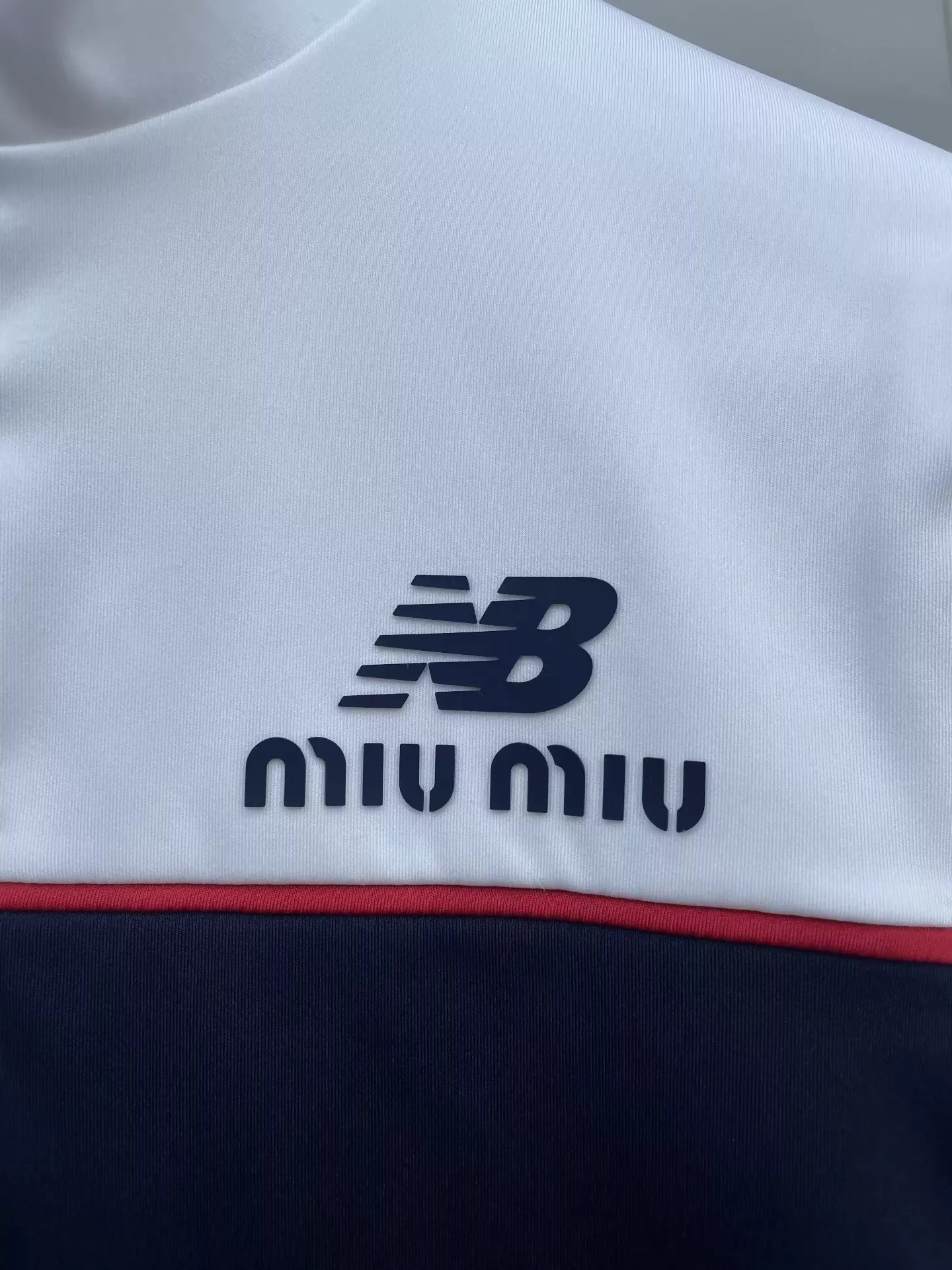 Miu Miu  New Balance cropped athletic top