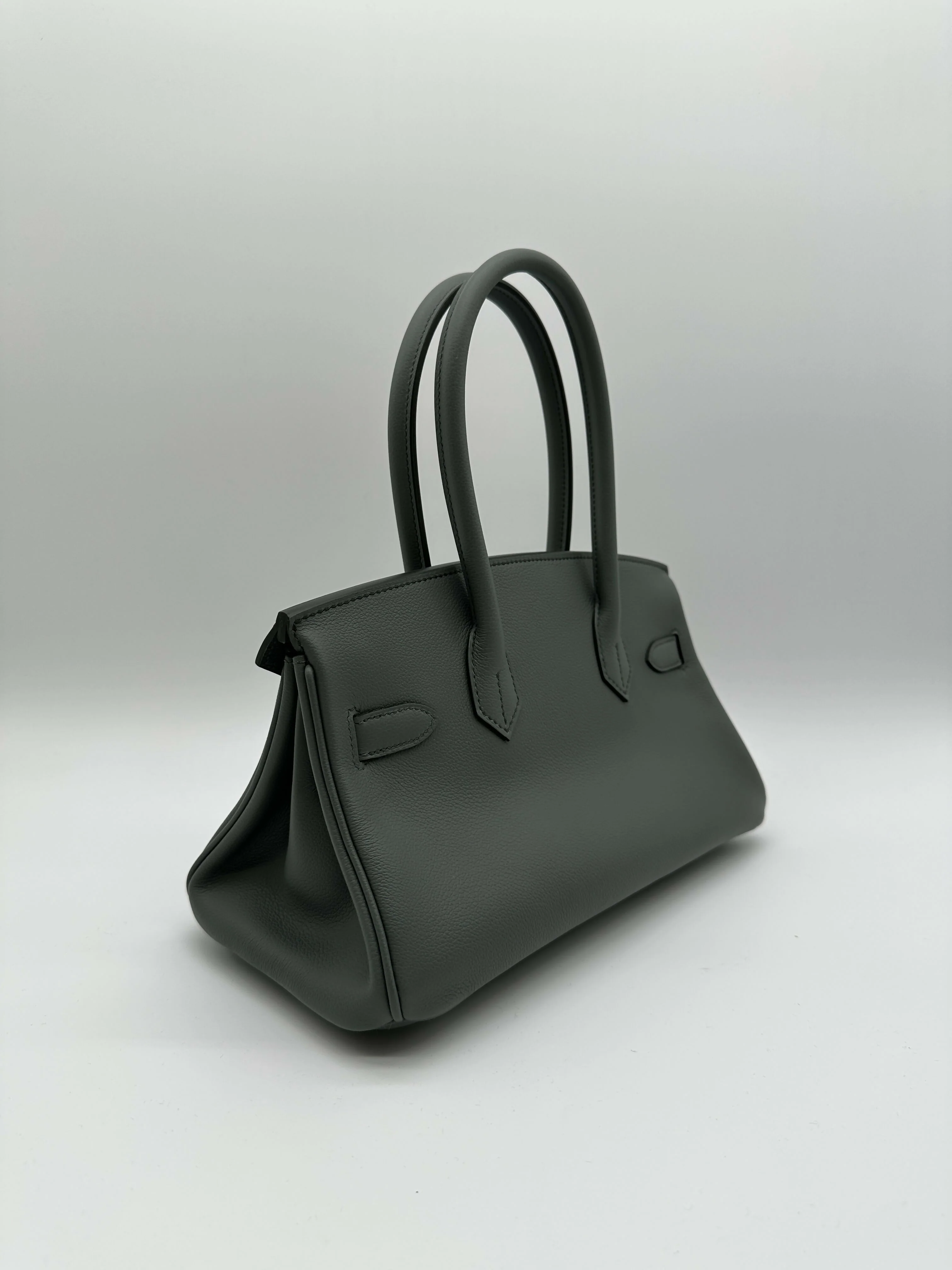 Hermès Birkin Shoulder 29 Vert Amande Evercolor PHW K 2025