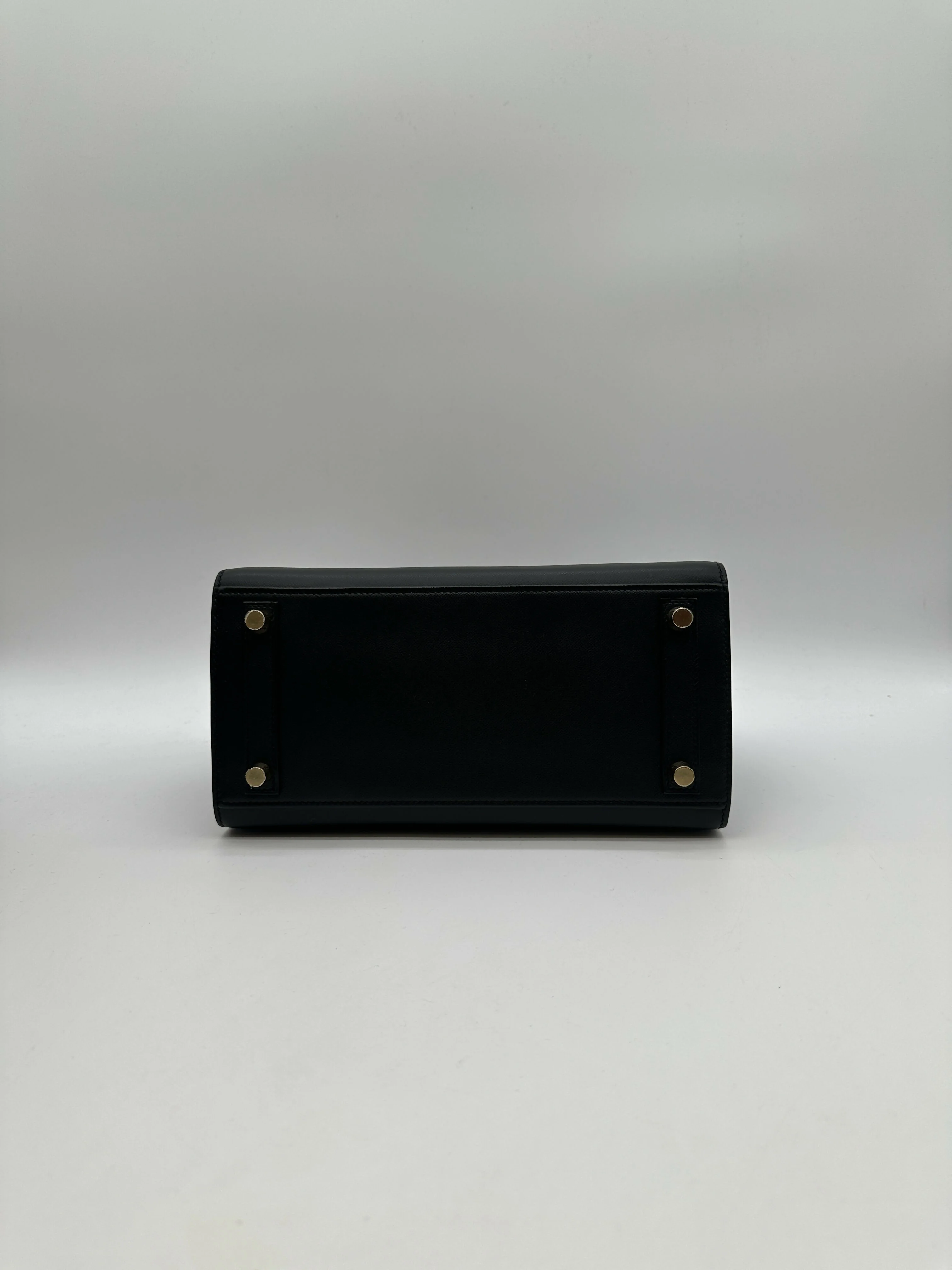 Hermès Birkin 25 Black Madame GHW Y 2020