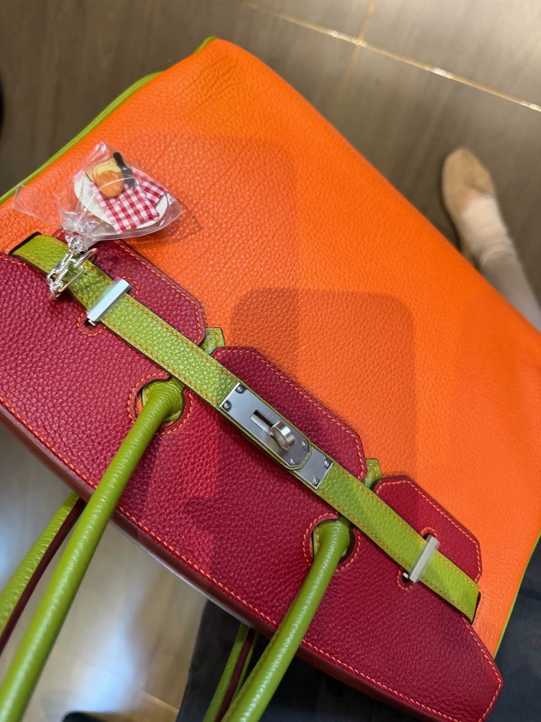 Hermès Birkin 35 bag, three-tone color