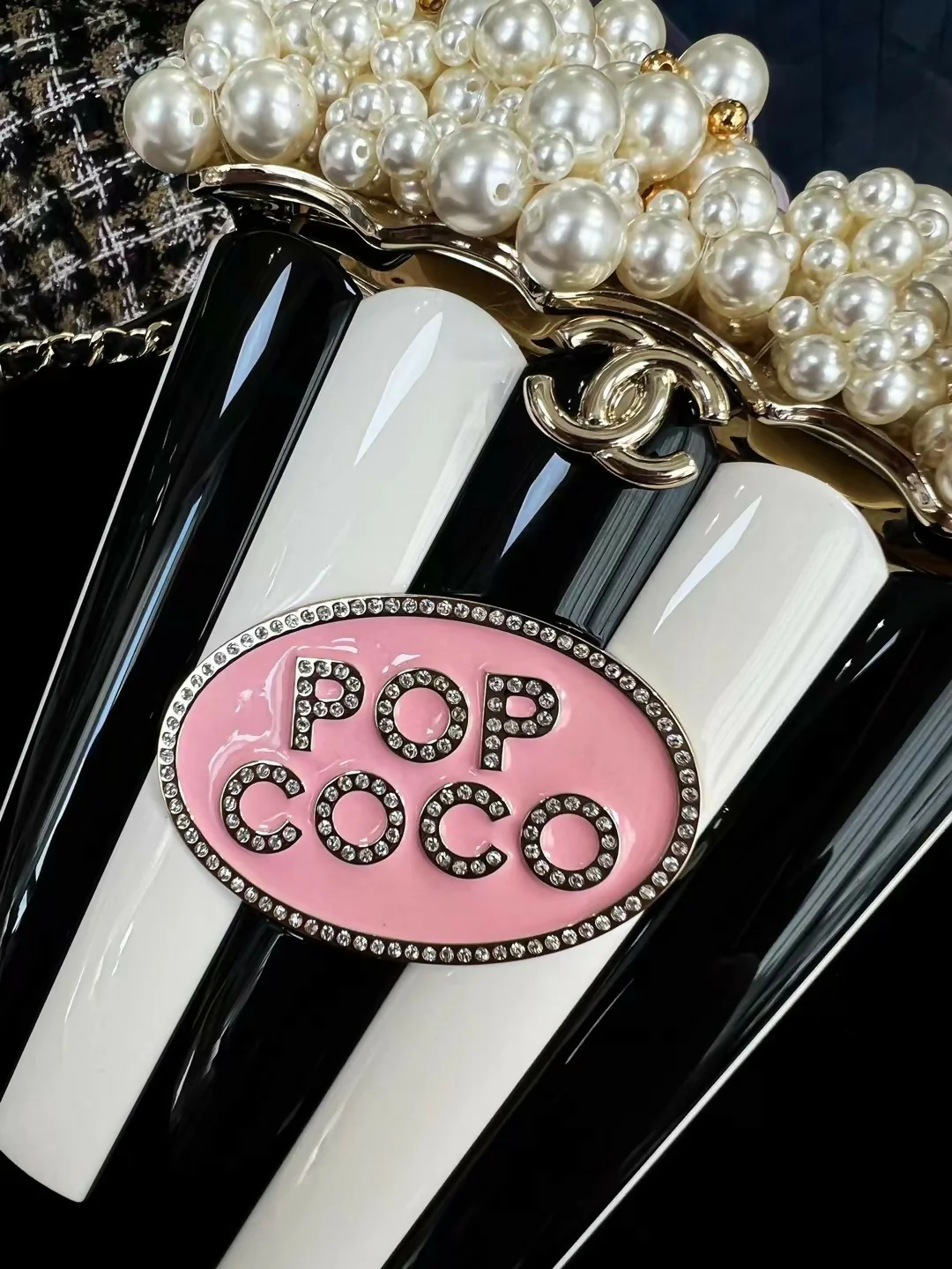 Chanel 2024 popcorn minaudière bag