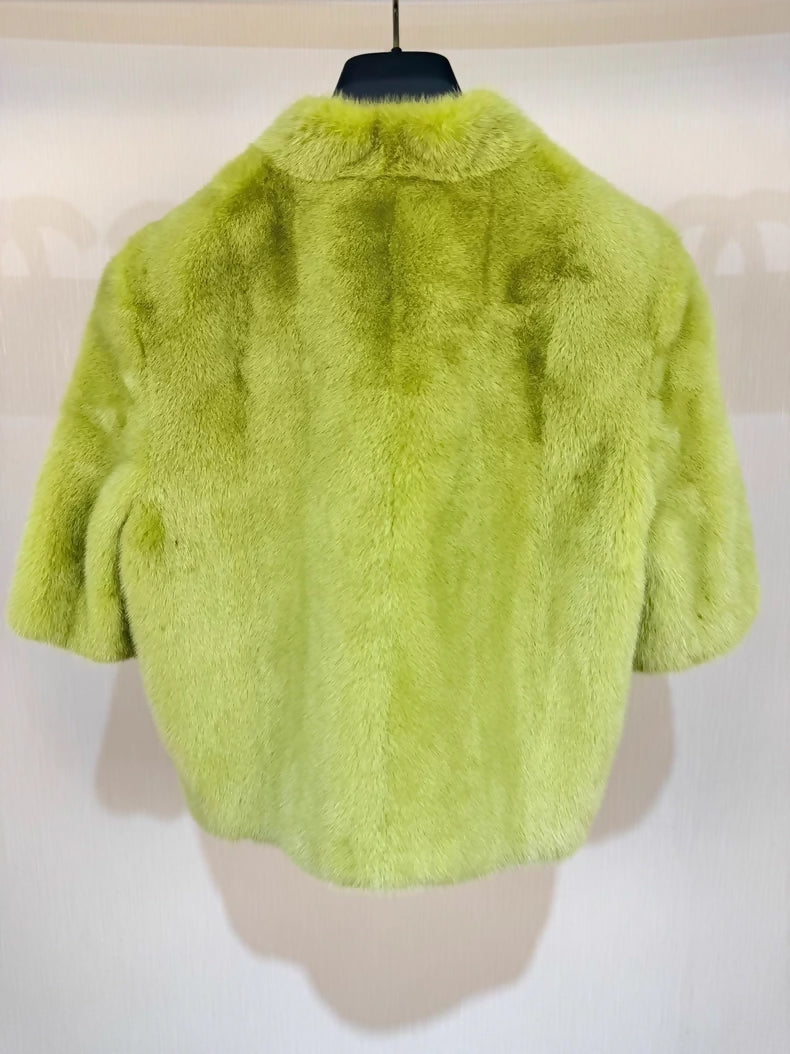 Dior 2023 mink fur coat