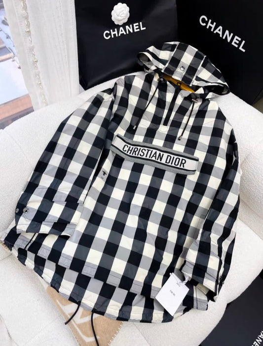 DIOR Dior 23 black and white plaid jackets - 34 Jacket - Secondhand luxury from Top Quality Luxury Designers Bag