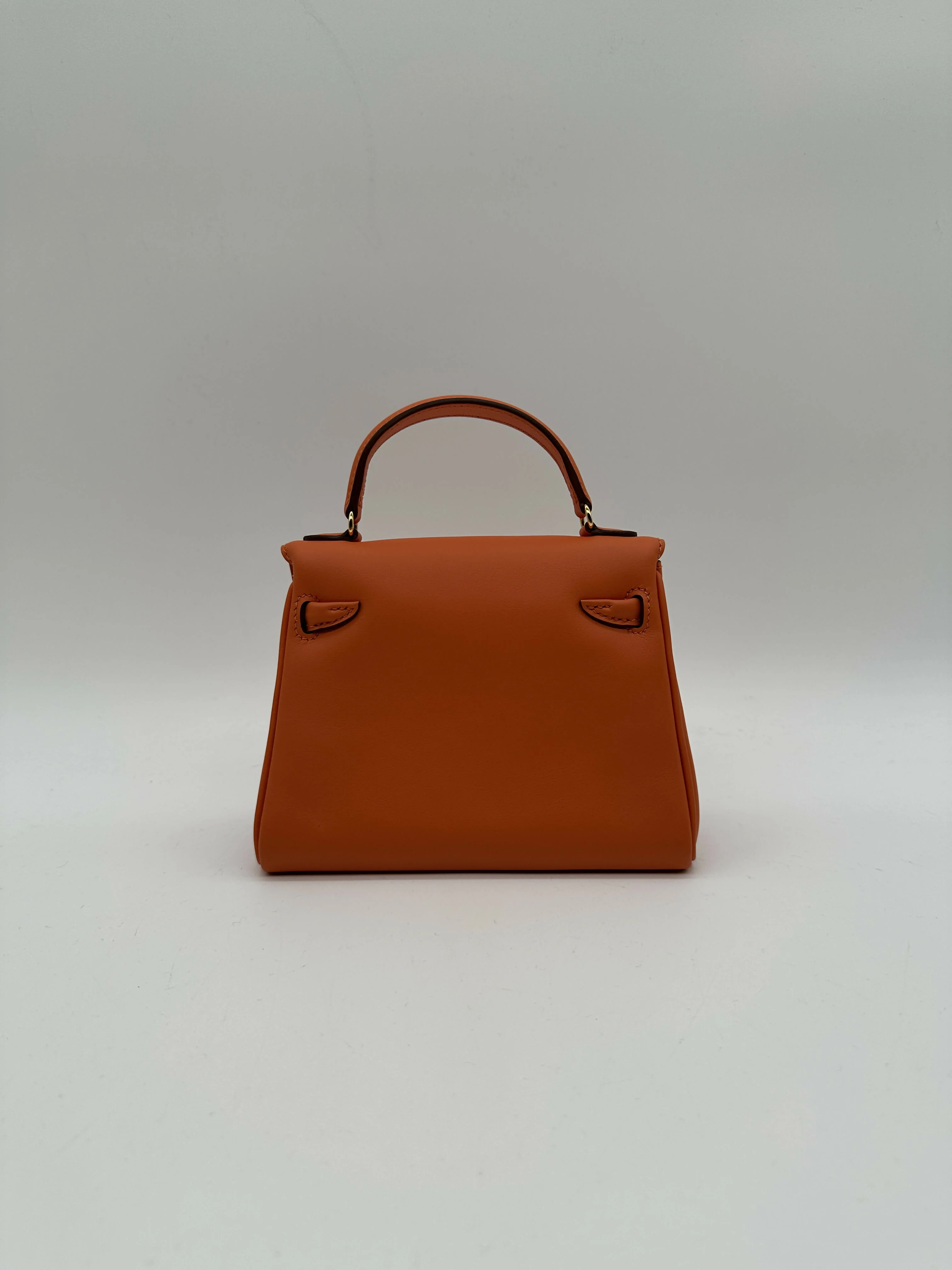 Hermès Kelly Doll Orange / Rose Sakura PHW W 2026