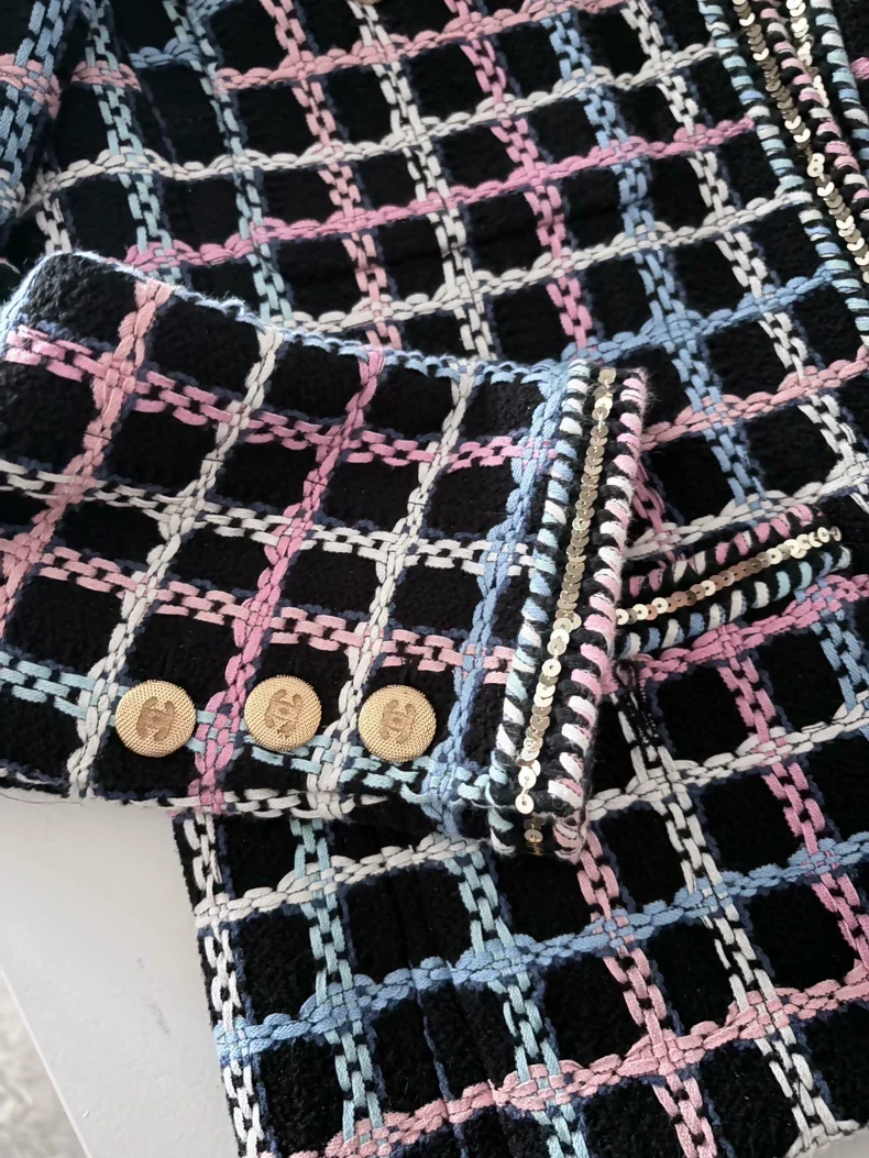 Chanel 22s Collorful tweed Jacket