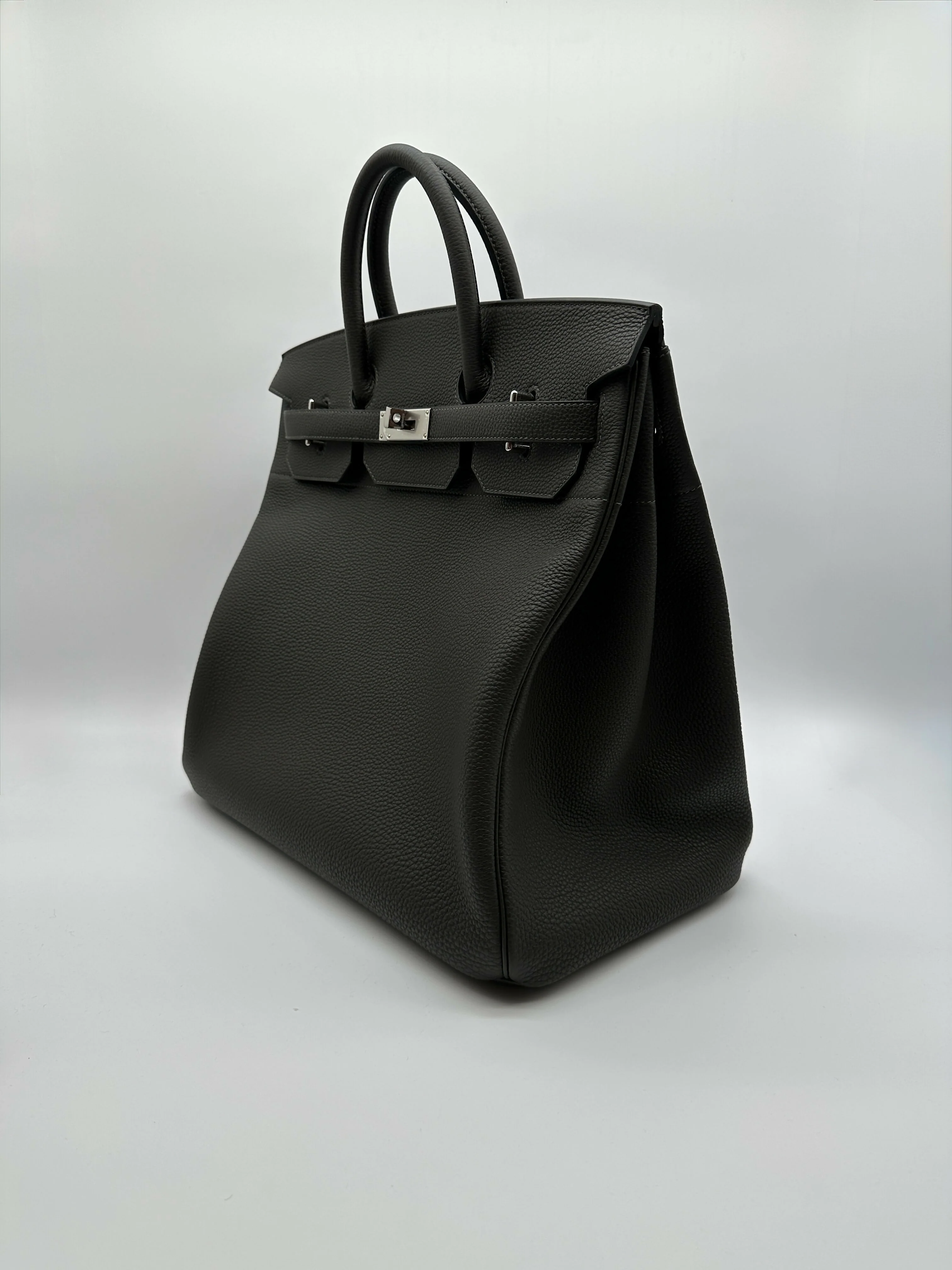 Hermès Haut à Courroies 40 Dark Bronze Togo PHW K 2025