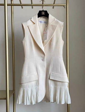 Dior classic vest dress fr38 with tag