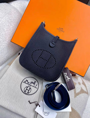 Hermès Mini Evelyne Hermes Navy blue