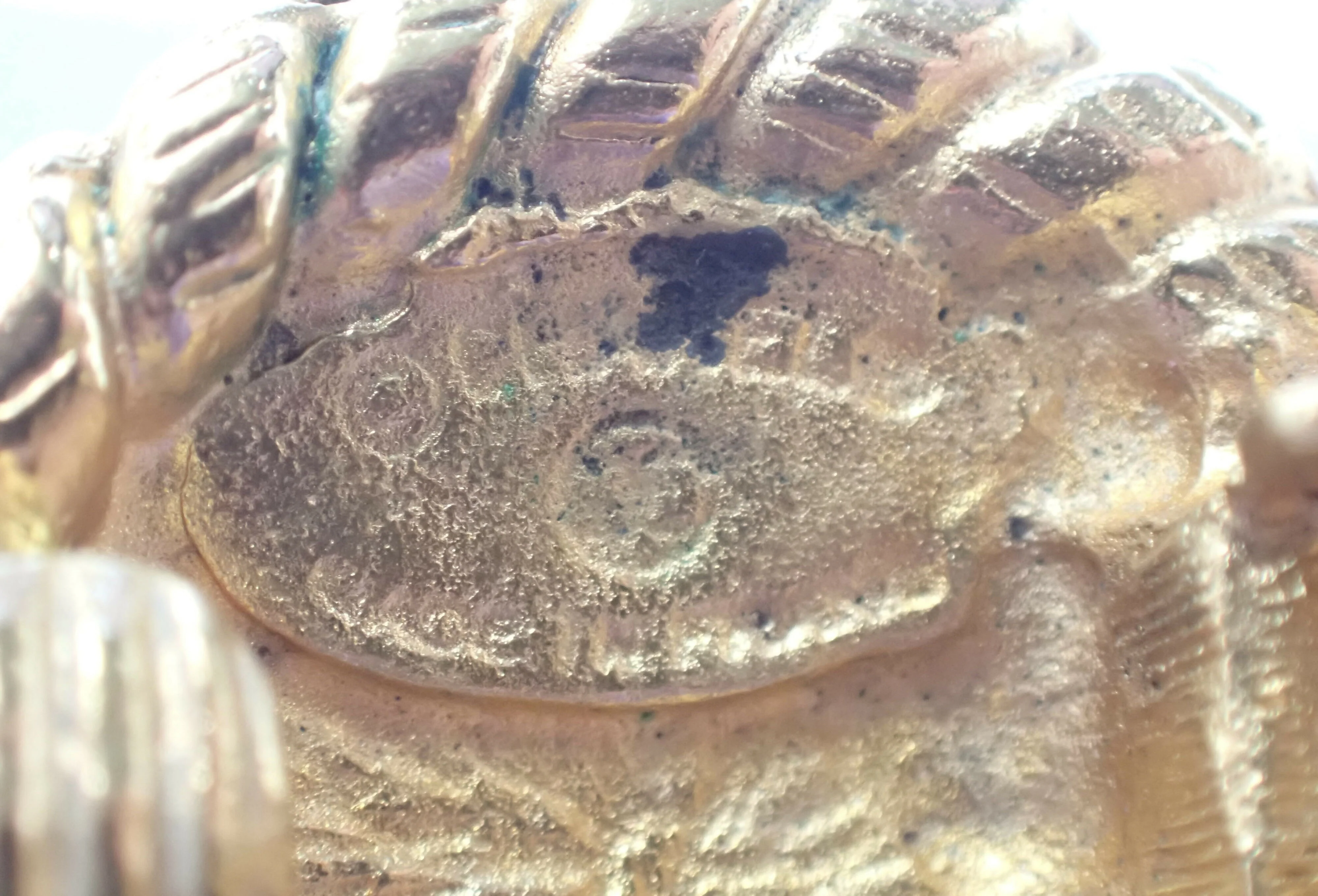 Chanel Vintage Gold Plated Coco Mark Round Clip-on Earrings