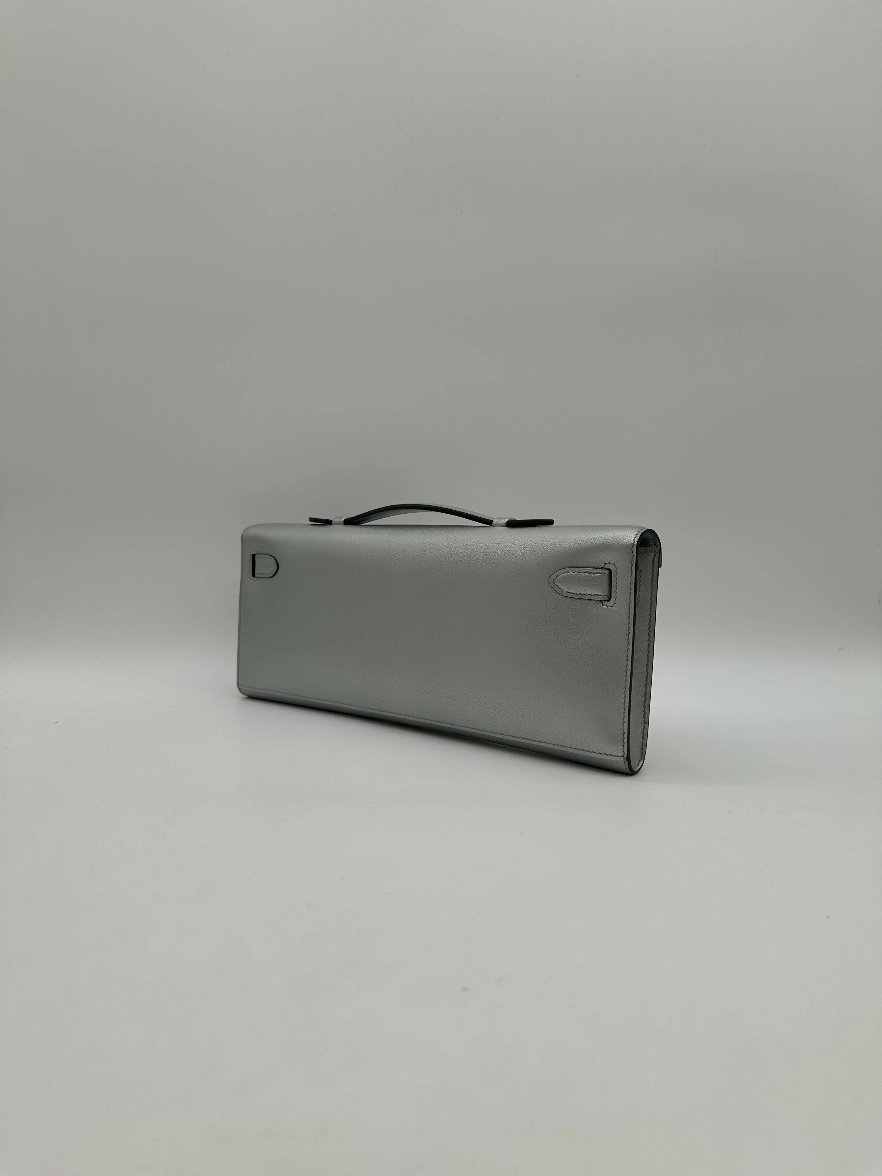 Hermès Kelly Cut Argent Chèvre PHW G 2026