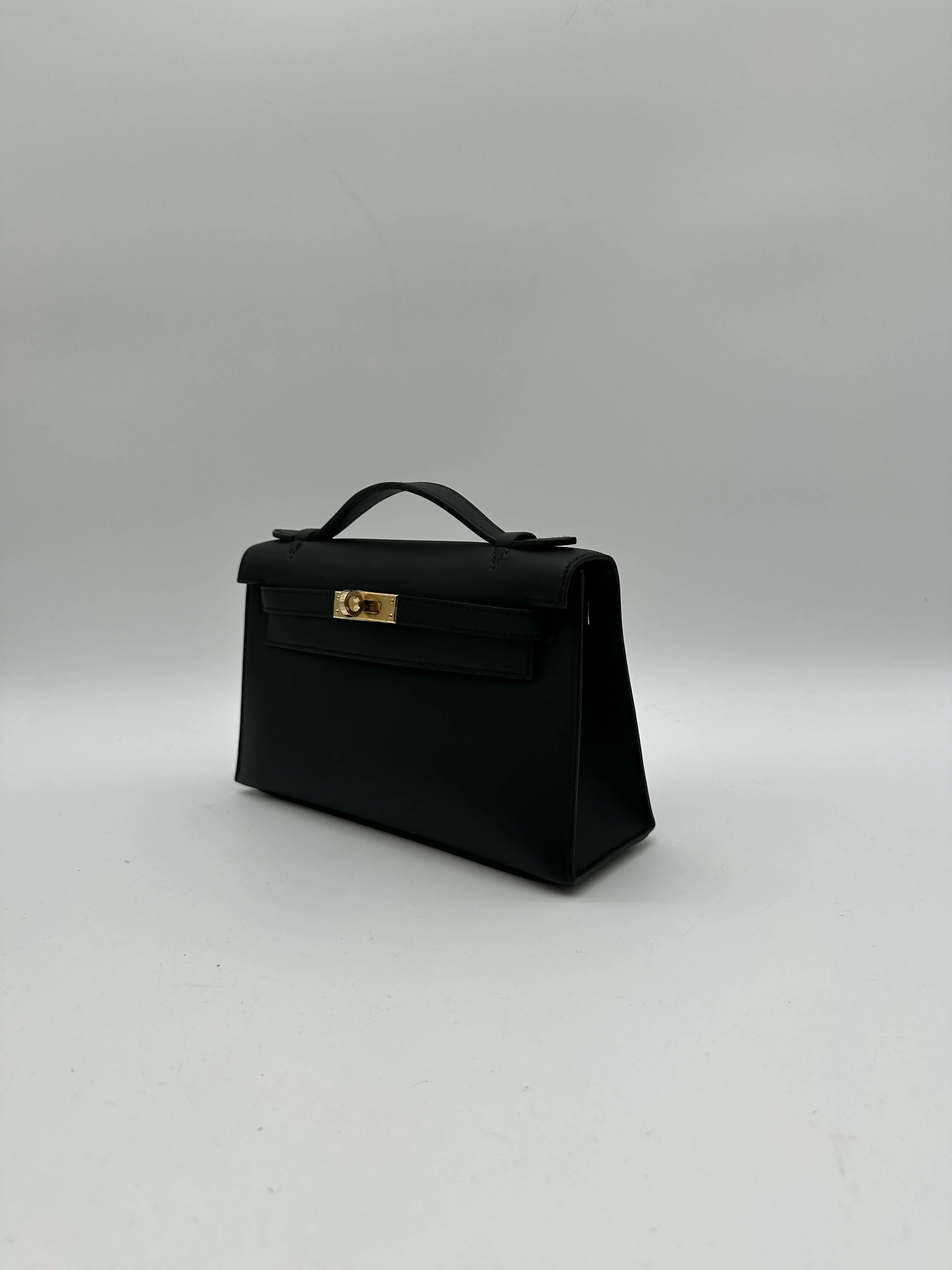 Hermès Kelly Pochette Black Swift GHW K 2026