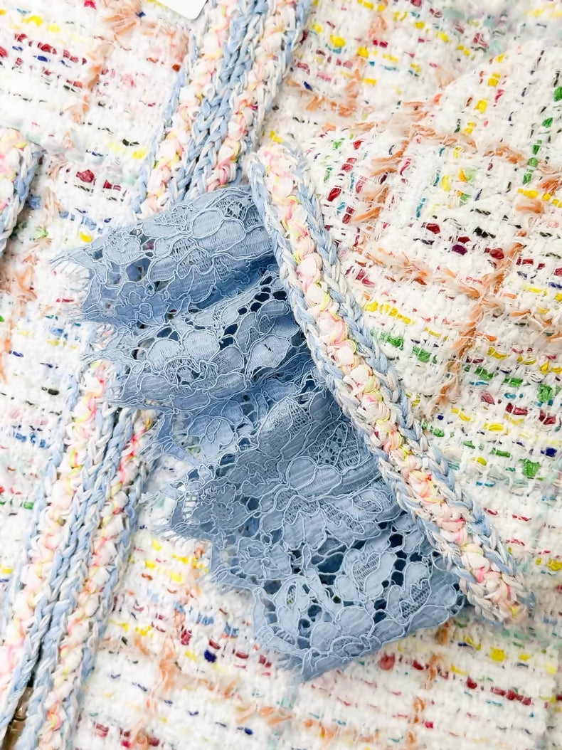 Chanel 19C Colourful tweed Jacket and Dress set