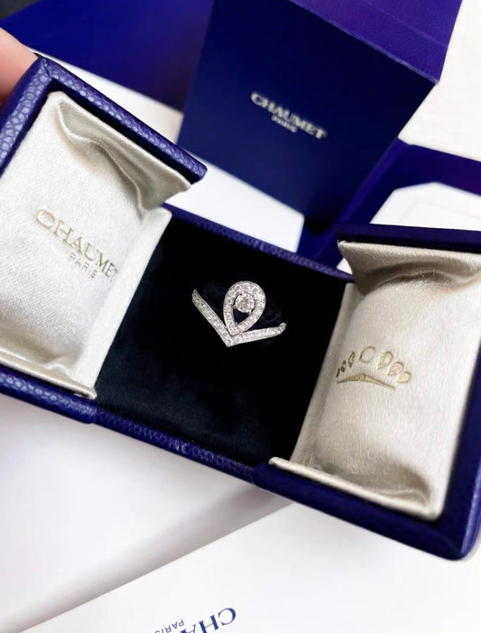 Chaumet Chaumer Joséphine Aigrette pavé diamond ring - 52 High Jewellery - Vintage fashion from Top Quality Luxury Designers Bag