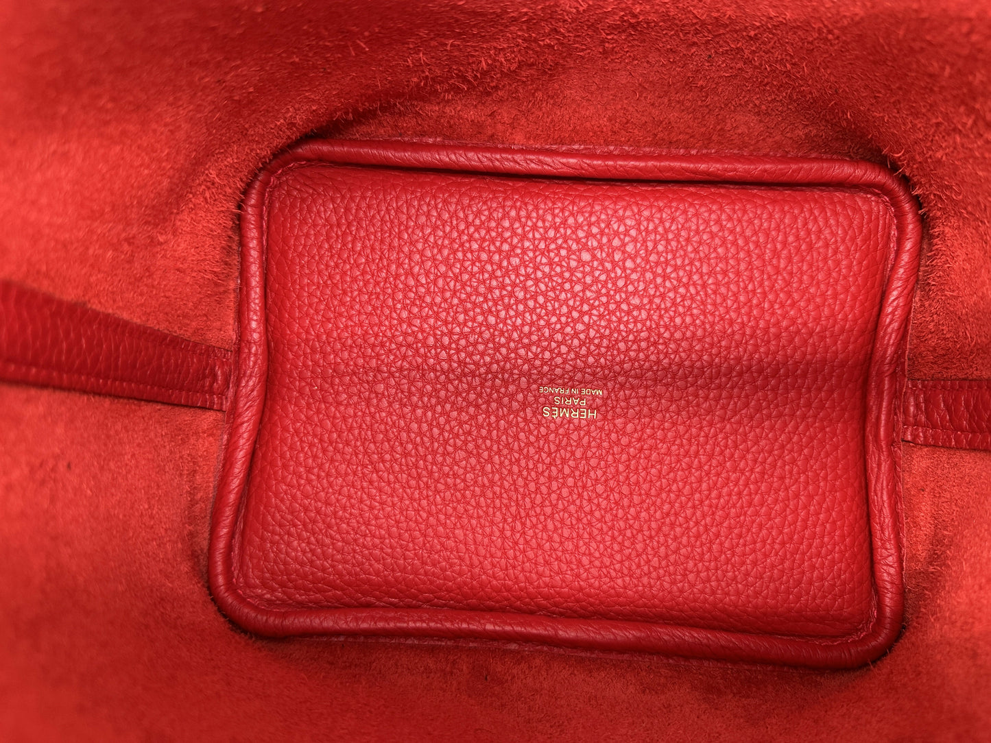 Hermès Picotin 18 Rouge Casaque GHW W 2025