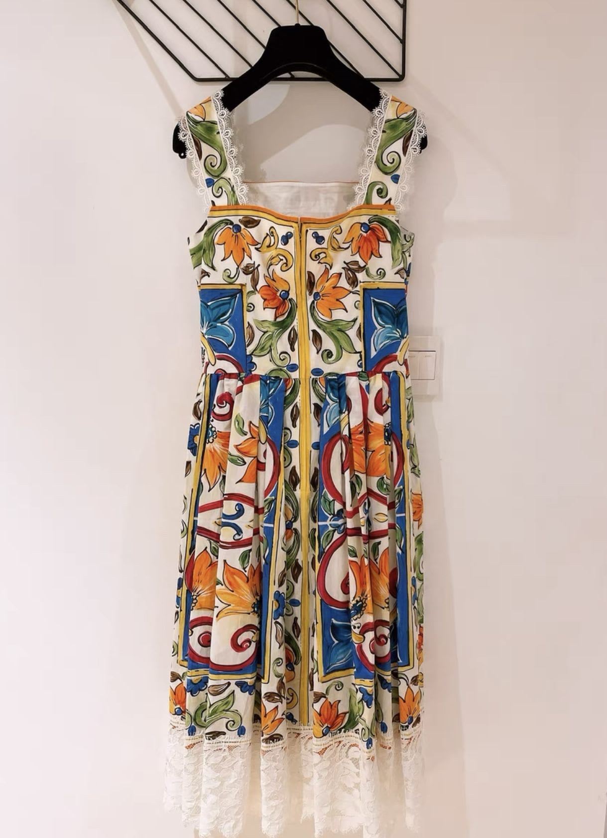 Dolce  Gabbana Sicilian Printed Dress